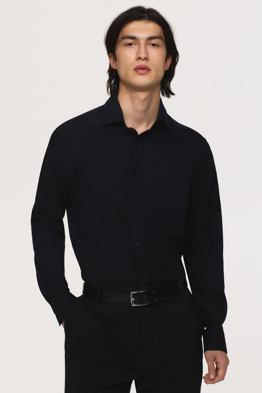 Camisa de algod?n Slim Fit - H&m фото 5
