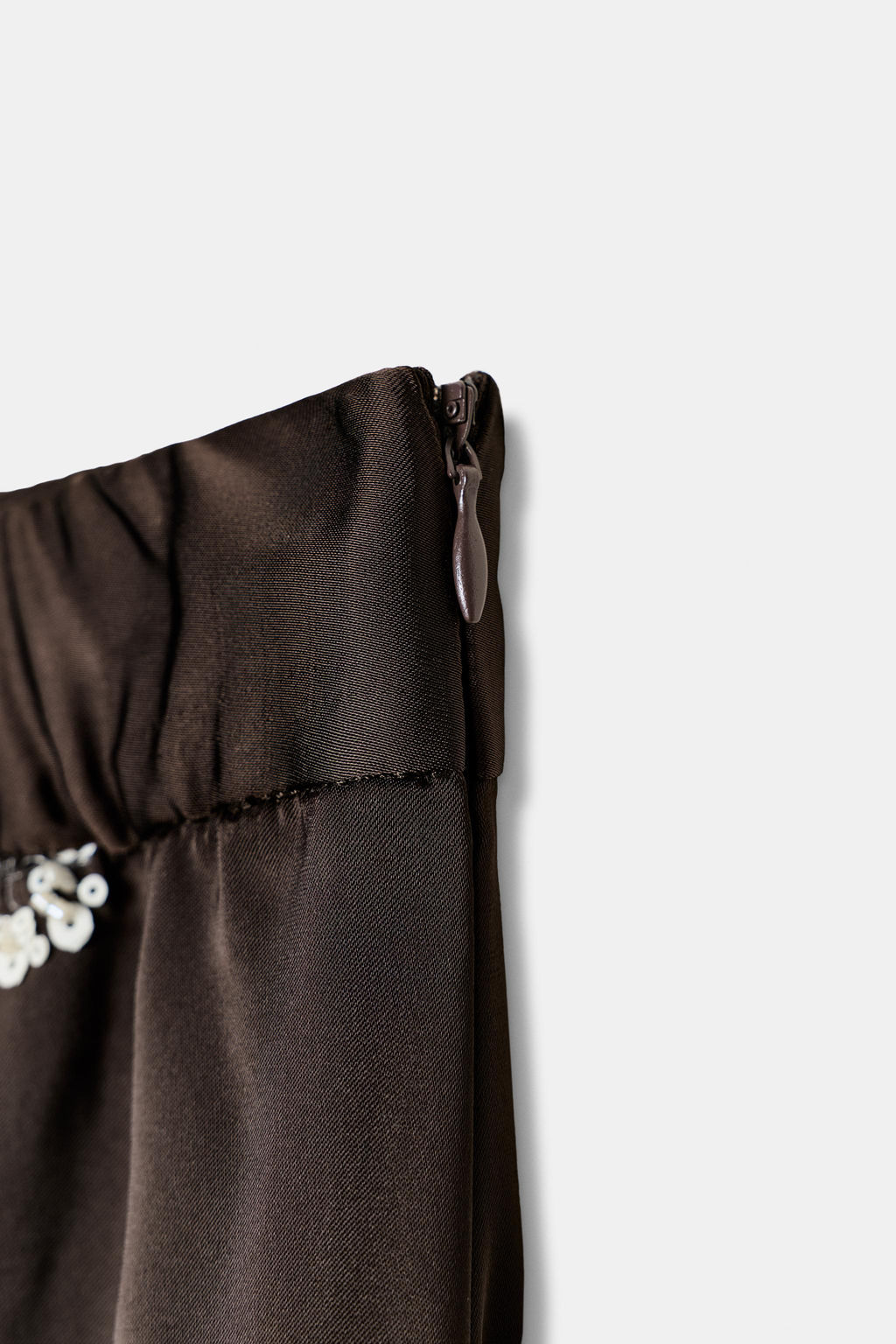 ZW COLLECTION LIMITED EDITION SEQUIN EMBROIDERED SKIRT - Zara фото 9