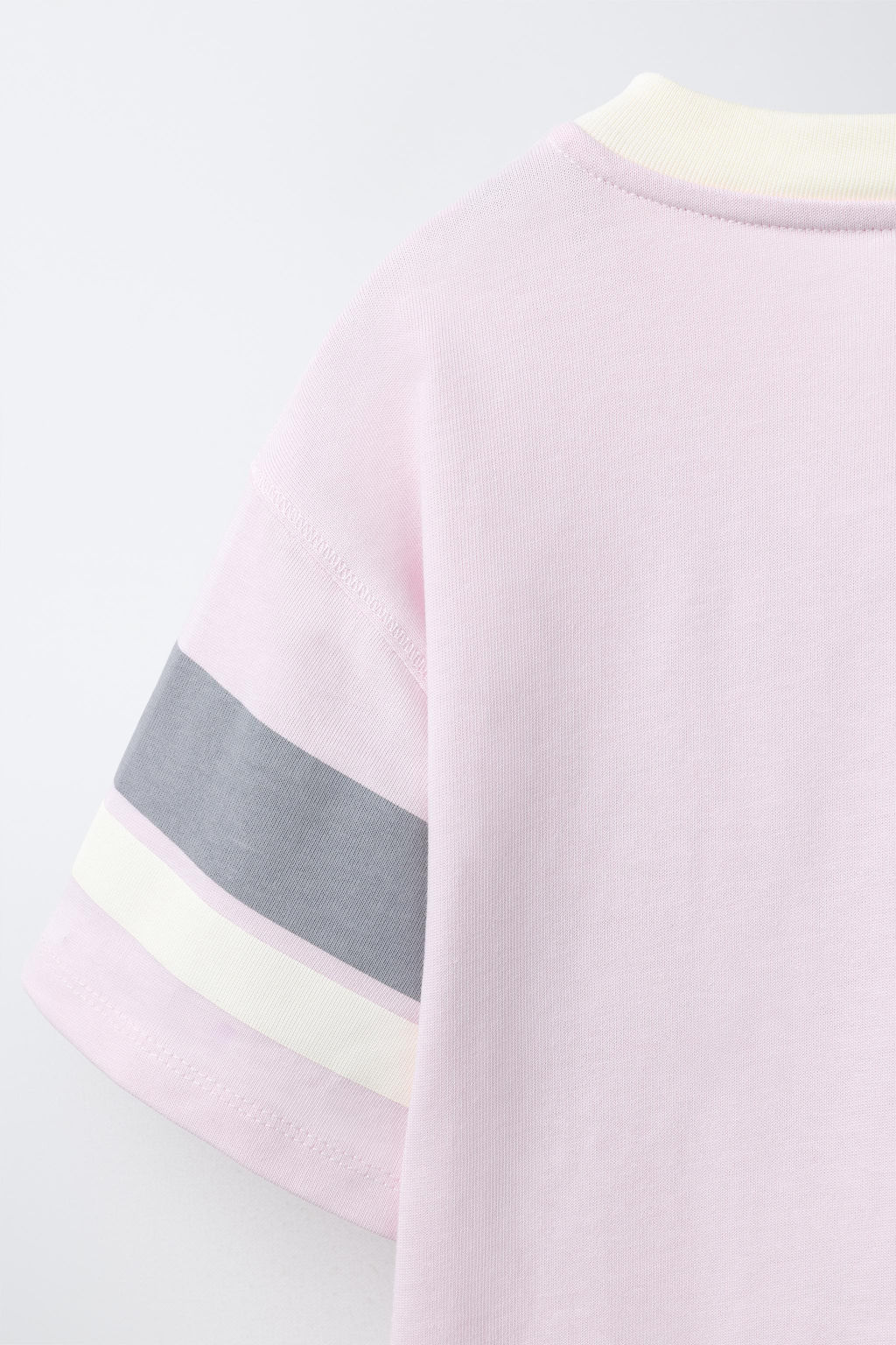 CAMISETA VARSITY TEXTO / Rosa - Zara фото 5