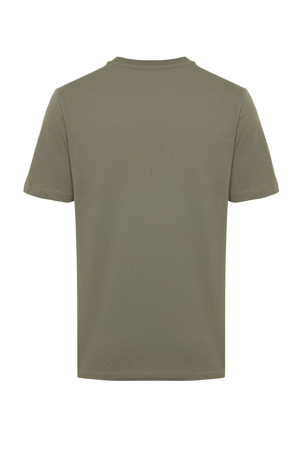 Trendyolmilla Man Haki Slim/Dar Kesim Bask?l? %100 Pamuklu Bask?l? T-Shirt TMNSS20TS0088  фото 7