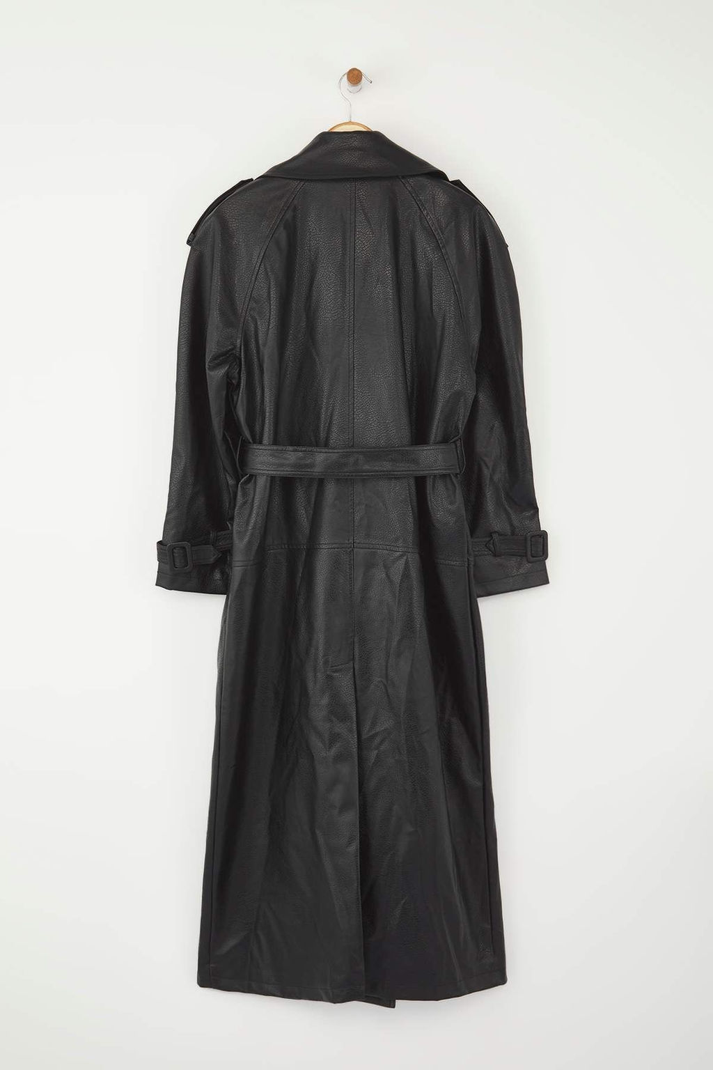 Limited Edition Bordo Kemerli Oversize Trenckot TWOAW25TR00003 - Trendyolmilla фото 13