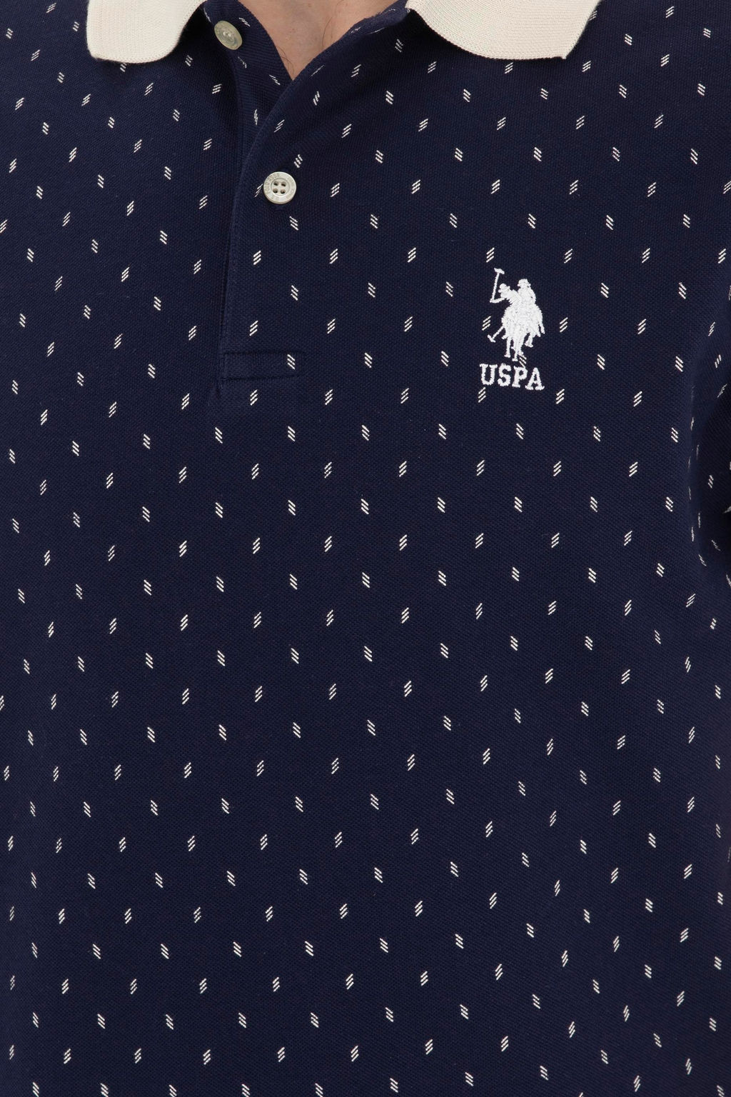 Мужская белая футболка - U.s. polo assn фото 7