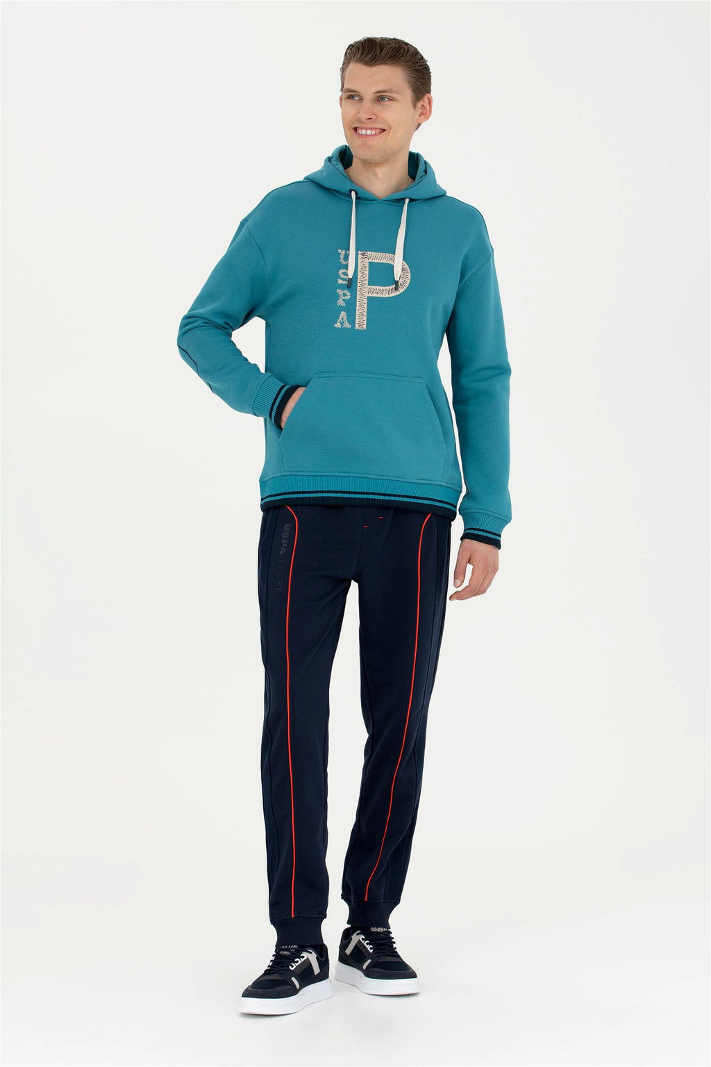 Мужская масляная толстовка - U.s. polo assn фото 3