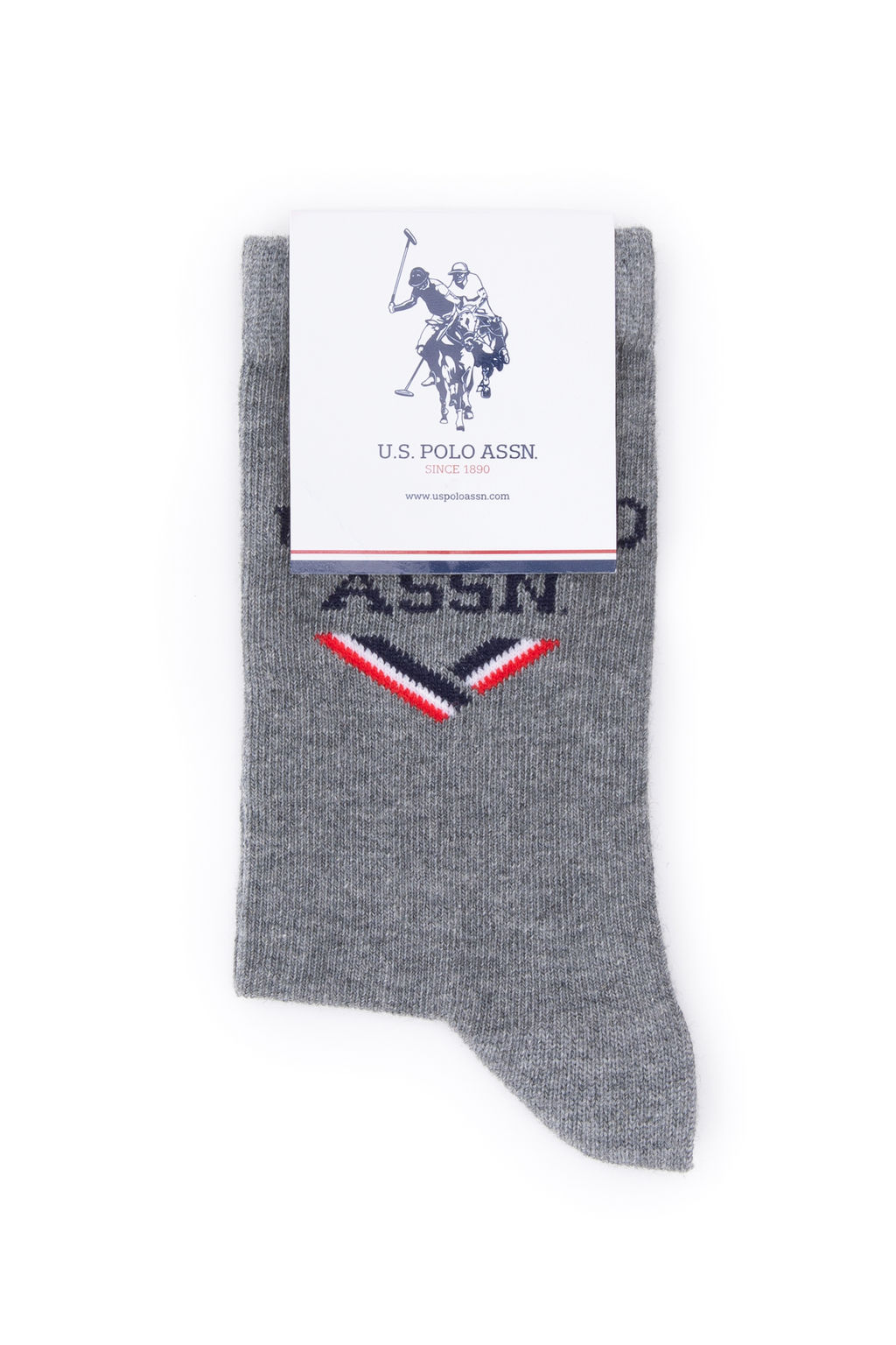 Носки серого меланжа для мальчика Неожиданная скидка в корзине - U.s. polo assn фото 8
