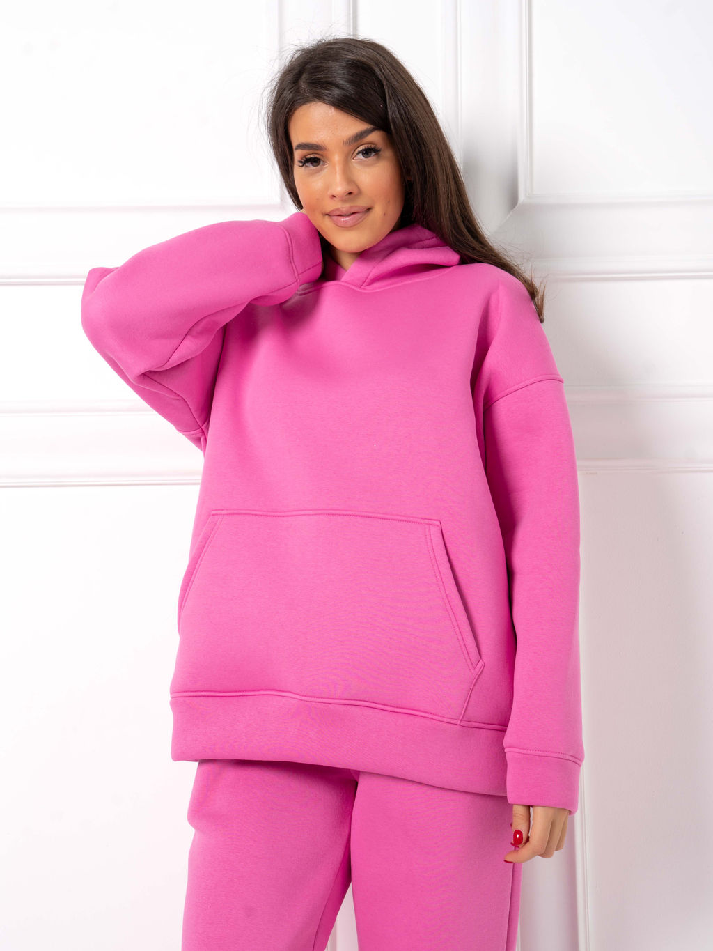 Костюм оверсайз (начес)_333/розовый - Ihomelux фото 5