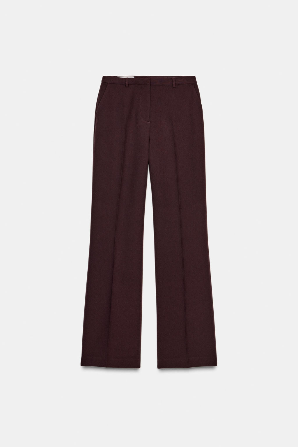 HIGH-WAIST STRAIGHT-LEG TROUSERS - Zara фото 12