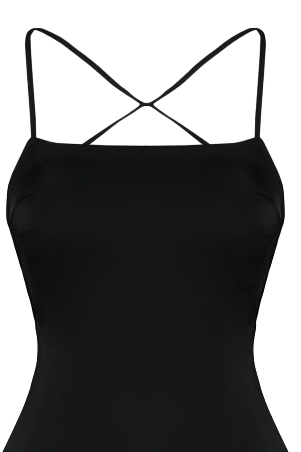 TRENDYOLMILLA Siyah Kare Yaka S?rt Dekolteli Regular Mayo TBESS21MA0295 фото 13