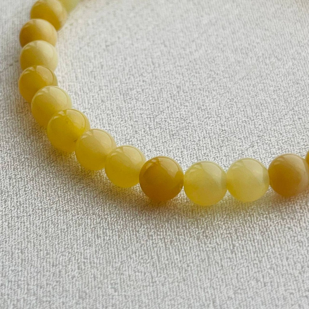 Браслет из желтого Опала - Радуга самоцветов фото 2