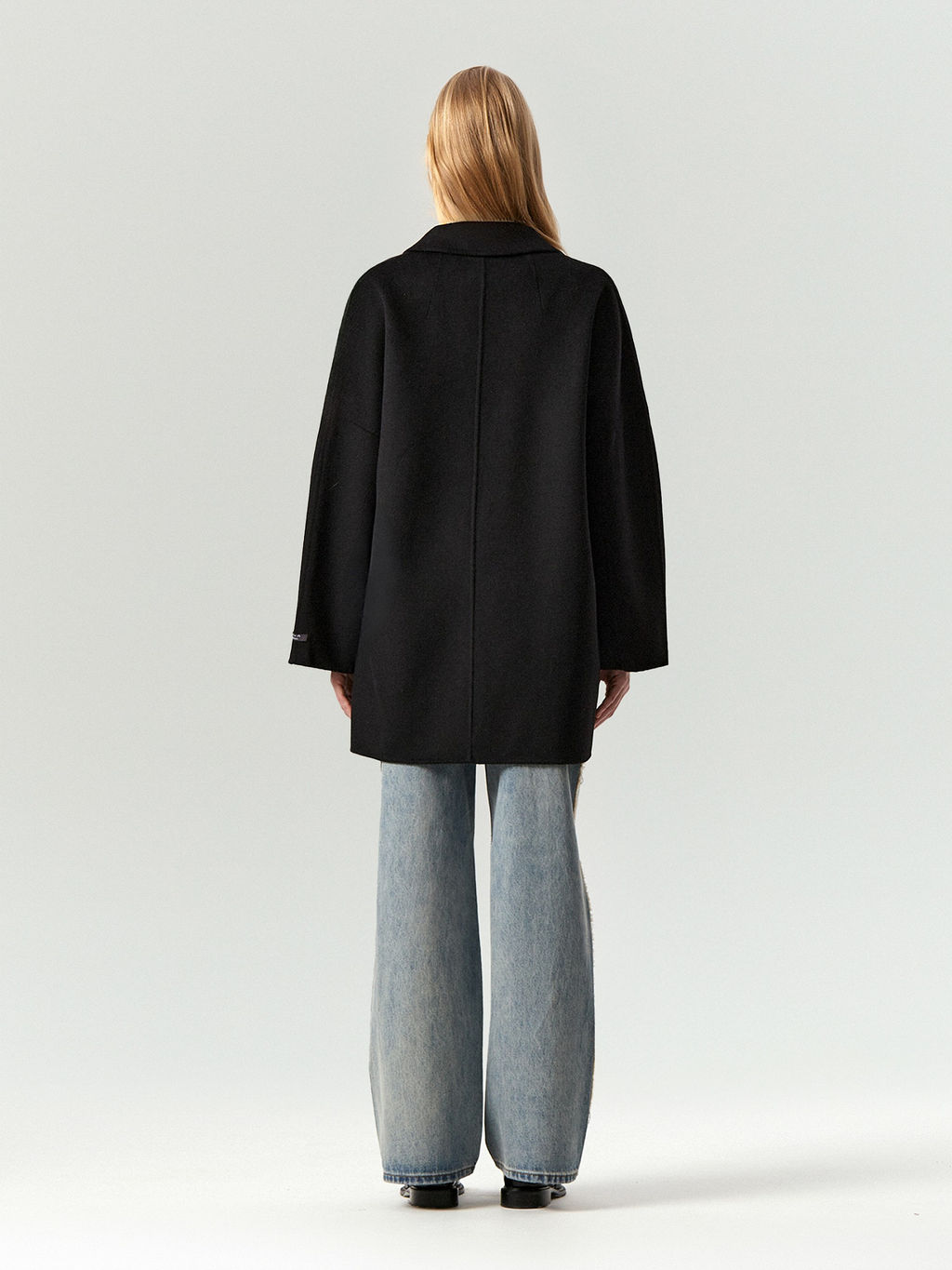 EMKA / Полупальто-халат из шерсти фото 4