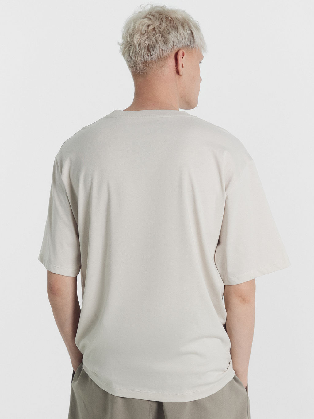 Футболка мужская в сером цвете с печатью лед +печать 111772 - Mark formelle фото 4