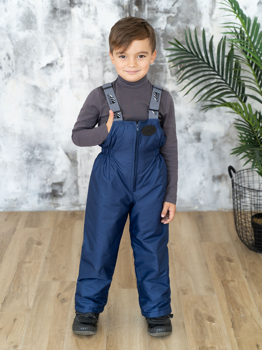 Полукомбинезон детский синий