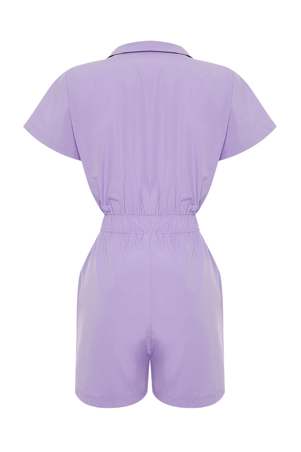 TRENDYOLMILLA Siyah Beli Lastikli Genis Paca Mini Dokuma Tulum TWOSS22TU0014  фото 14
