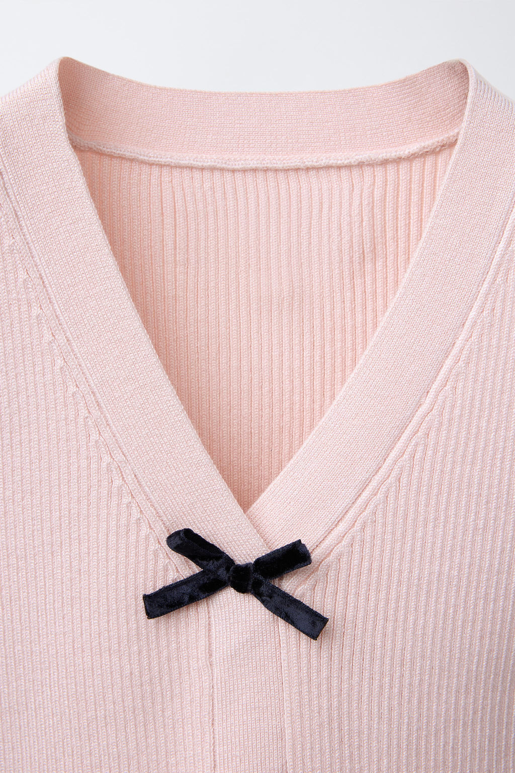 KNIT VEST WITH BOWS - Zara фото 3