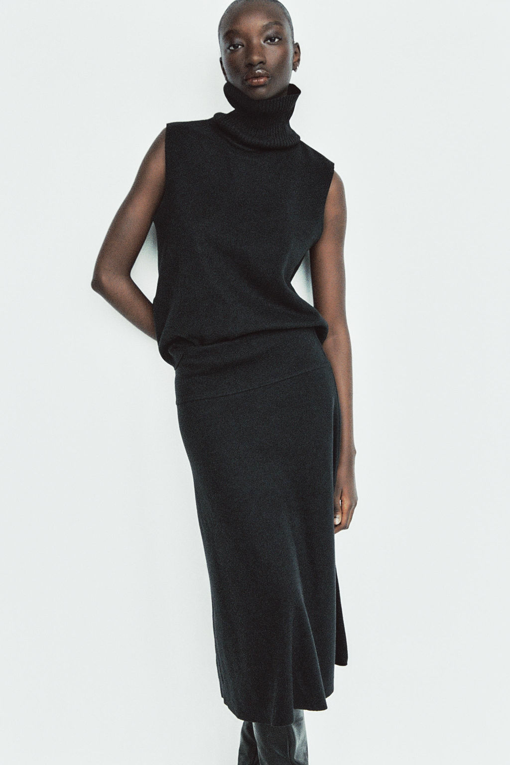 SOFT HIGH NECK TOP - Zara фото 4