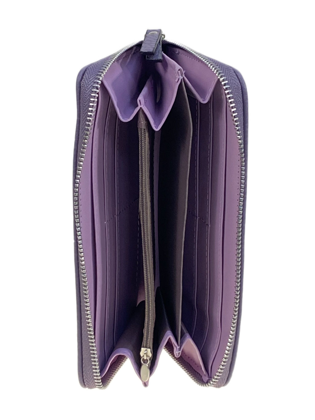 Женское портмоне из искусственной кожи, цвет сиреневый - Greta фото 2