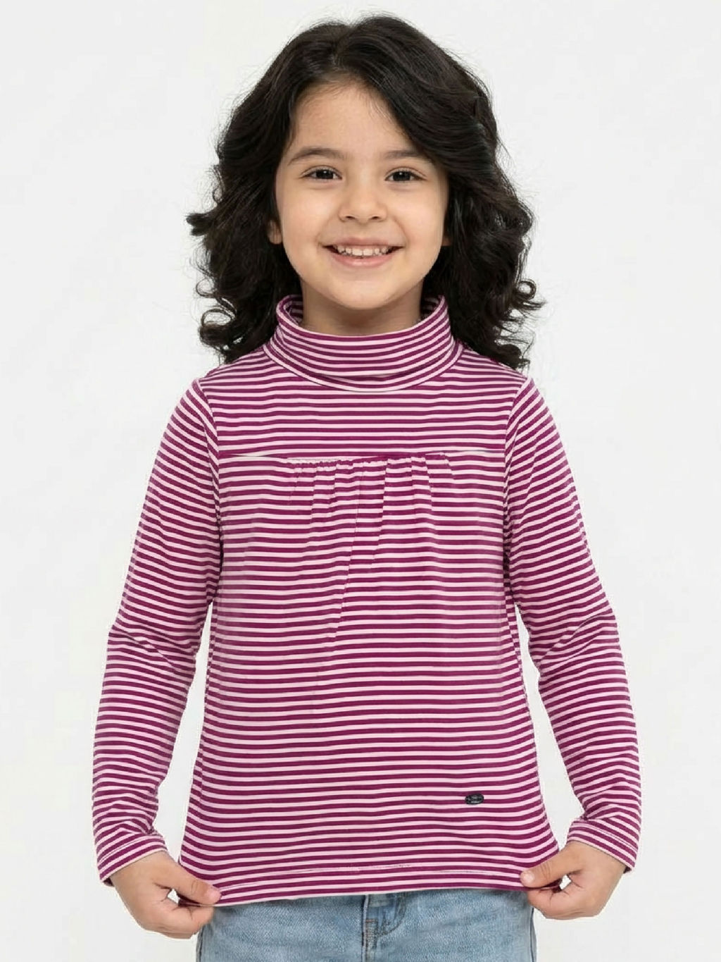 Футболка (лонгслив) UD 0570 малина - Mini maxi фото 4
