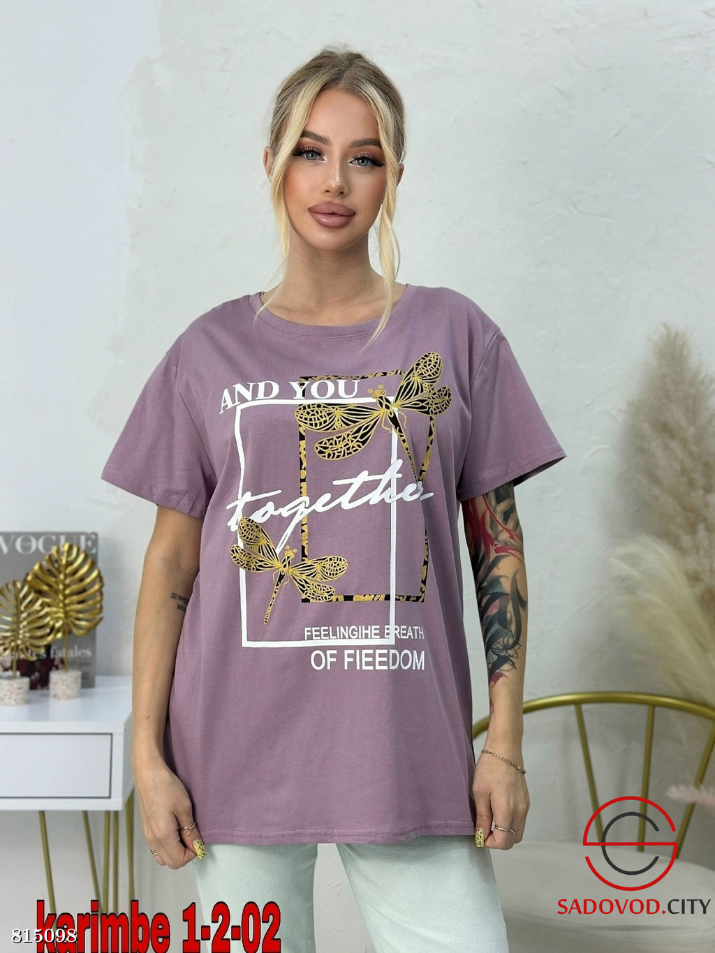 Футболка женская с рисунком