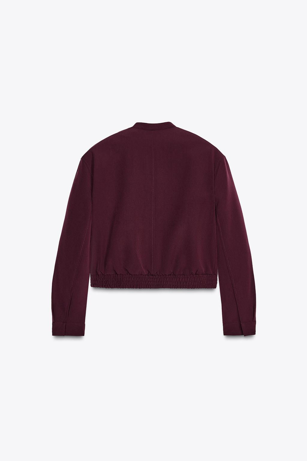 ZW COLLECTION BOMBER JACKET - Zara фото 6
