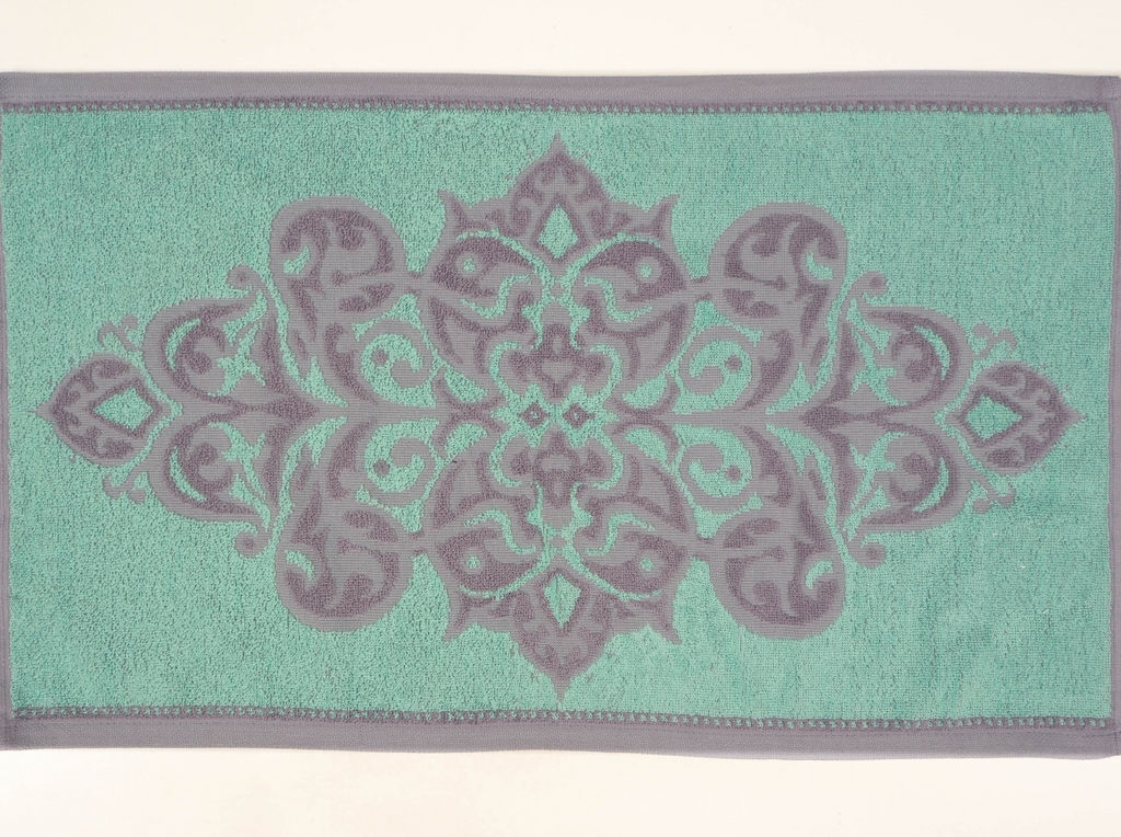 1с105.413ж1 ЛЕГЕНДА (мятный2) Полотенце махровое 50х30 см