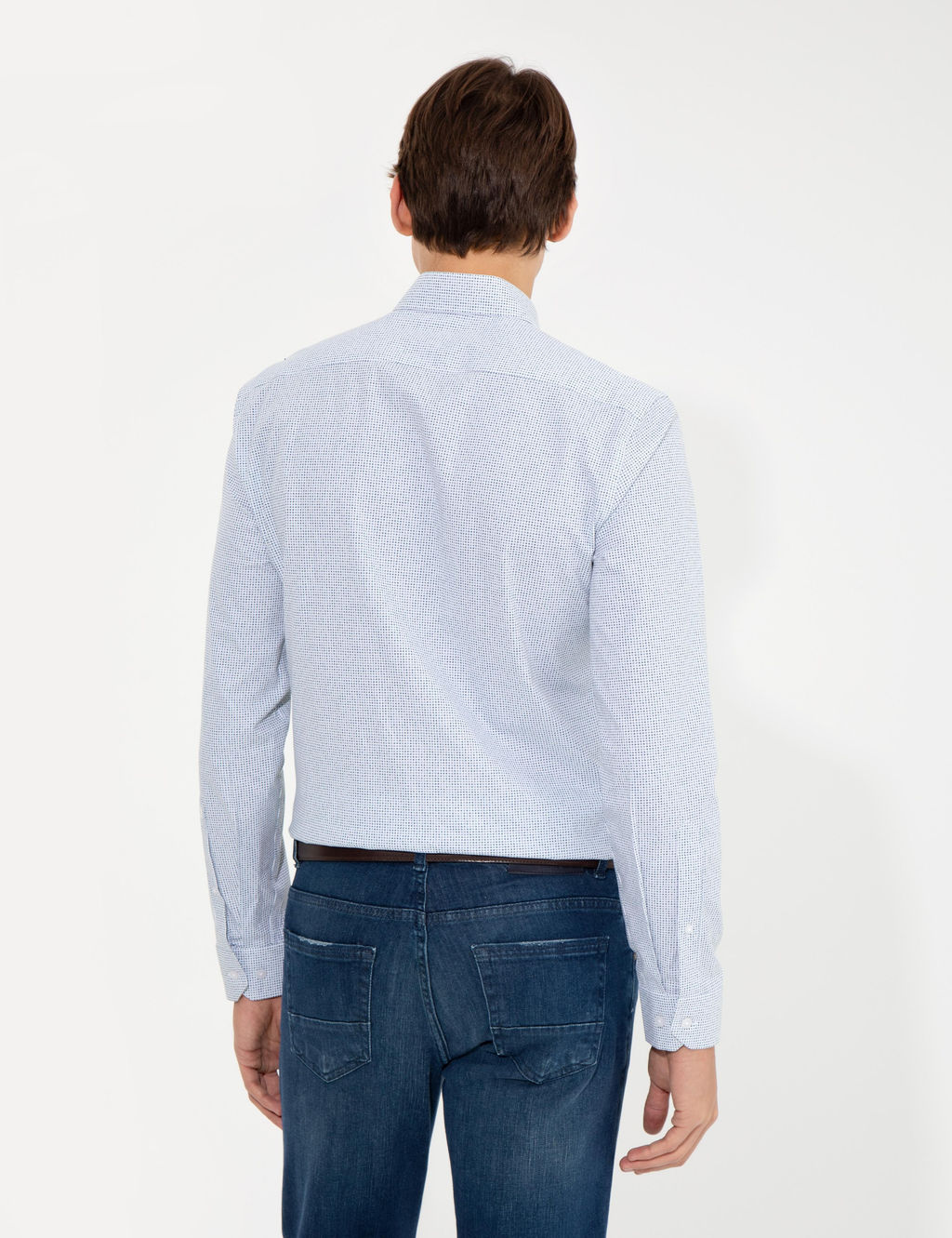 Ye_il Slim Fit Uzun Kollu G_mlek