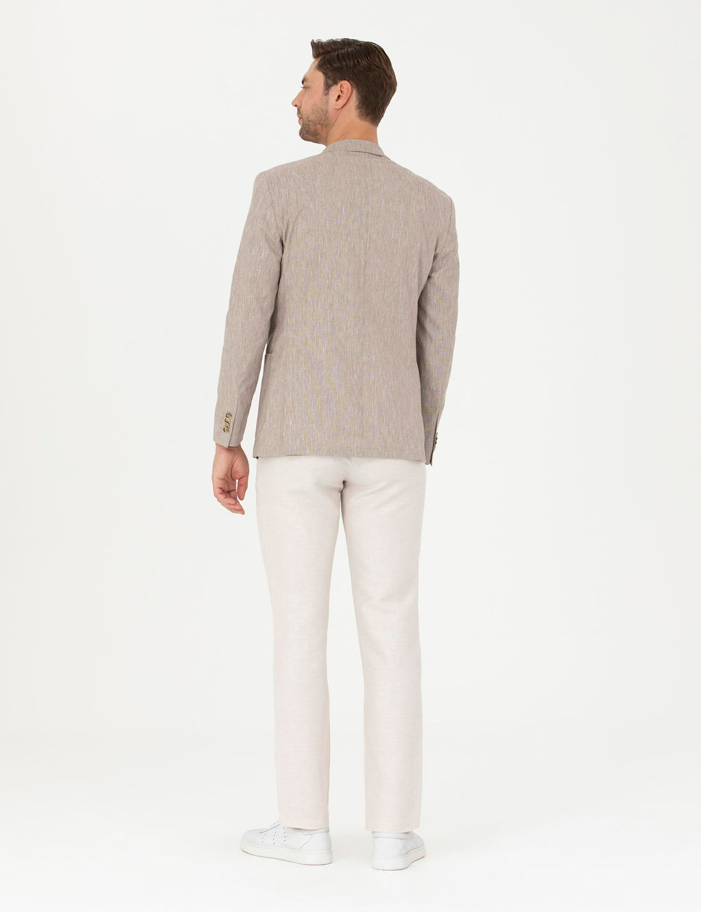 Bej Slim Fit Kuma_ Pantolon - Pierre cardin фото 4