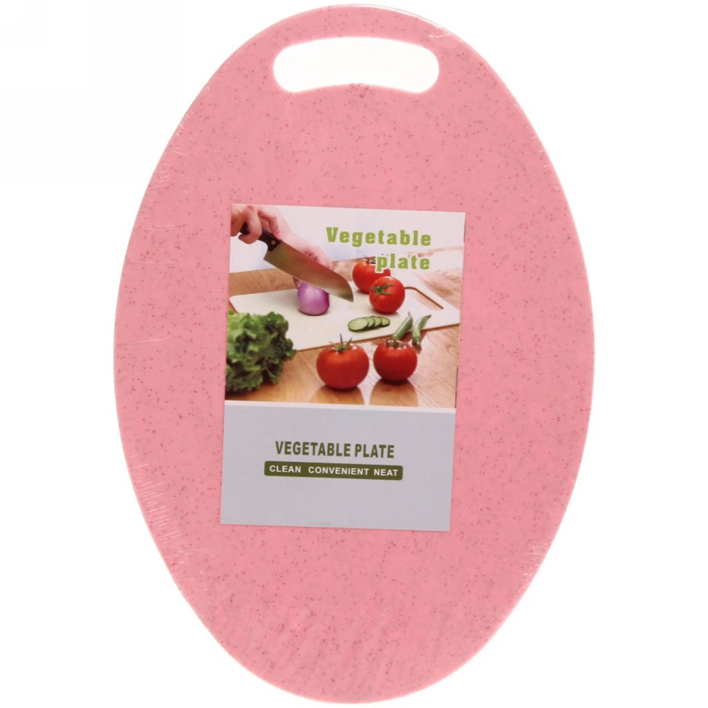 Цена за 2 шт. Доска разделочная "Крошка" 31*21см, овальная