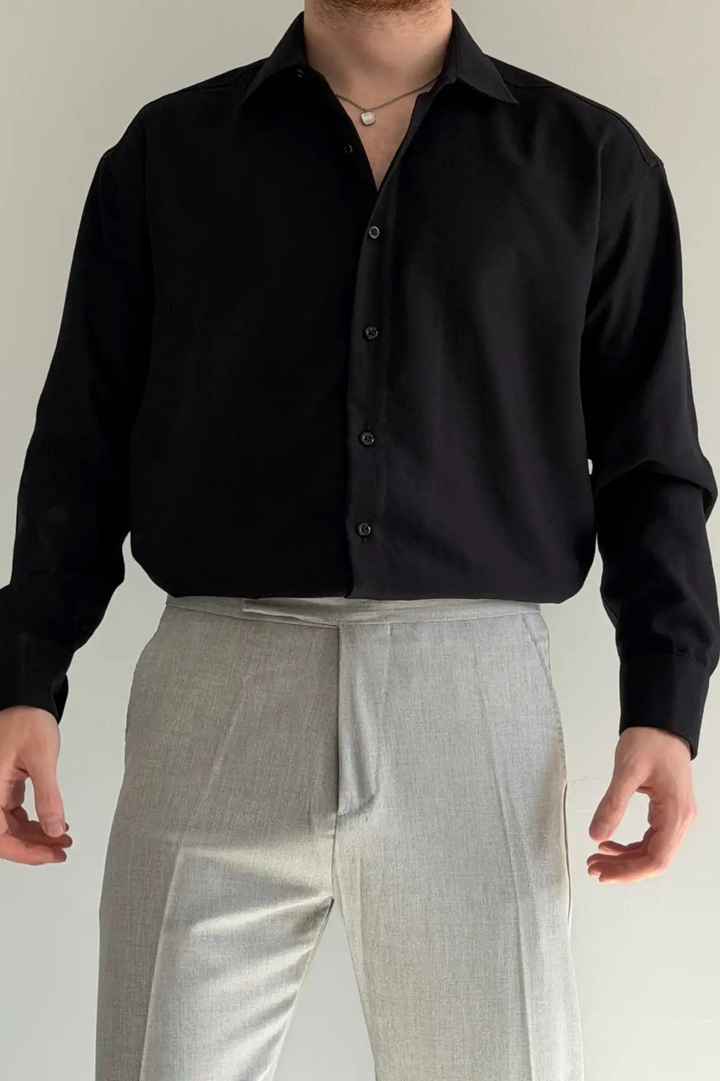 Kahverengi Regular Fit Modal Dokulu Mevsimlik Erkek Gomlek TMNSS26GO00005 - Trendyolmilla фото 6