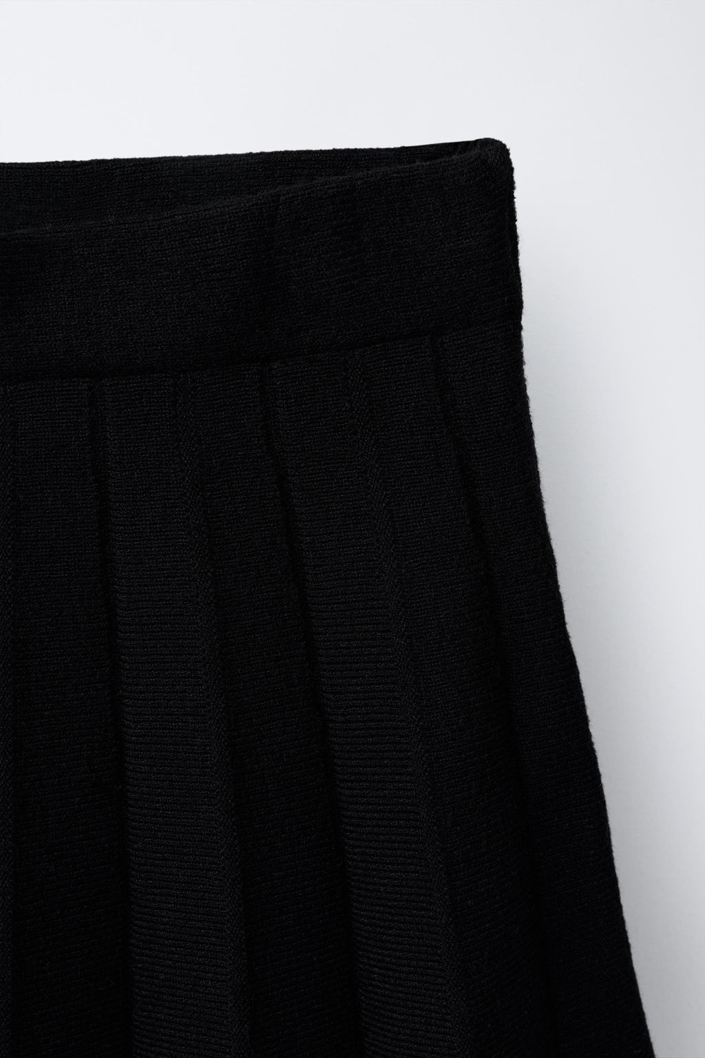 PLEATED KNIT SKIRT - Zara фото 3
