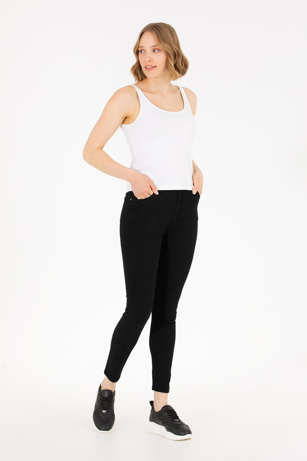 U. S. Polo Assn Женские черные брюки - U.s. polo assn фото 3