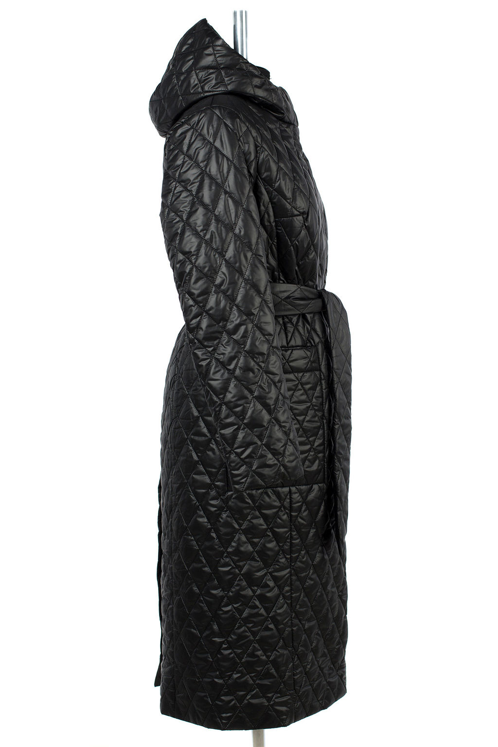 01-11383 Пальто женское демисезонное (пояс) - El podio фото 10