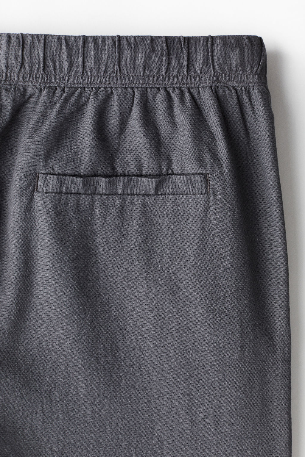 Pantal?n en mezcla de lino Relaxed Fit - H&m фото 6