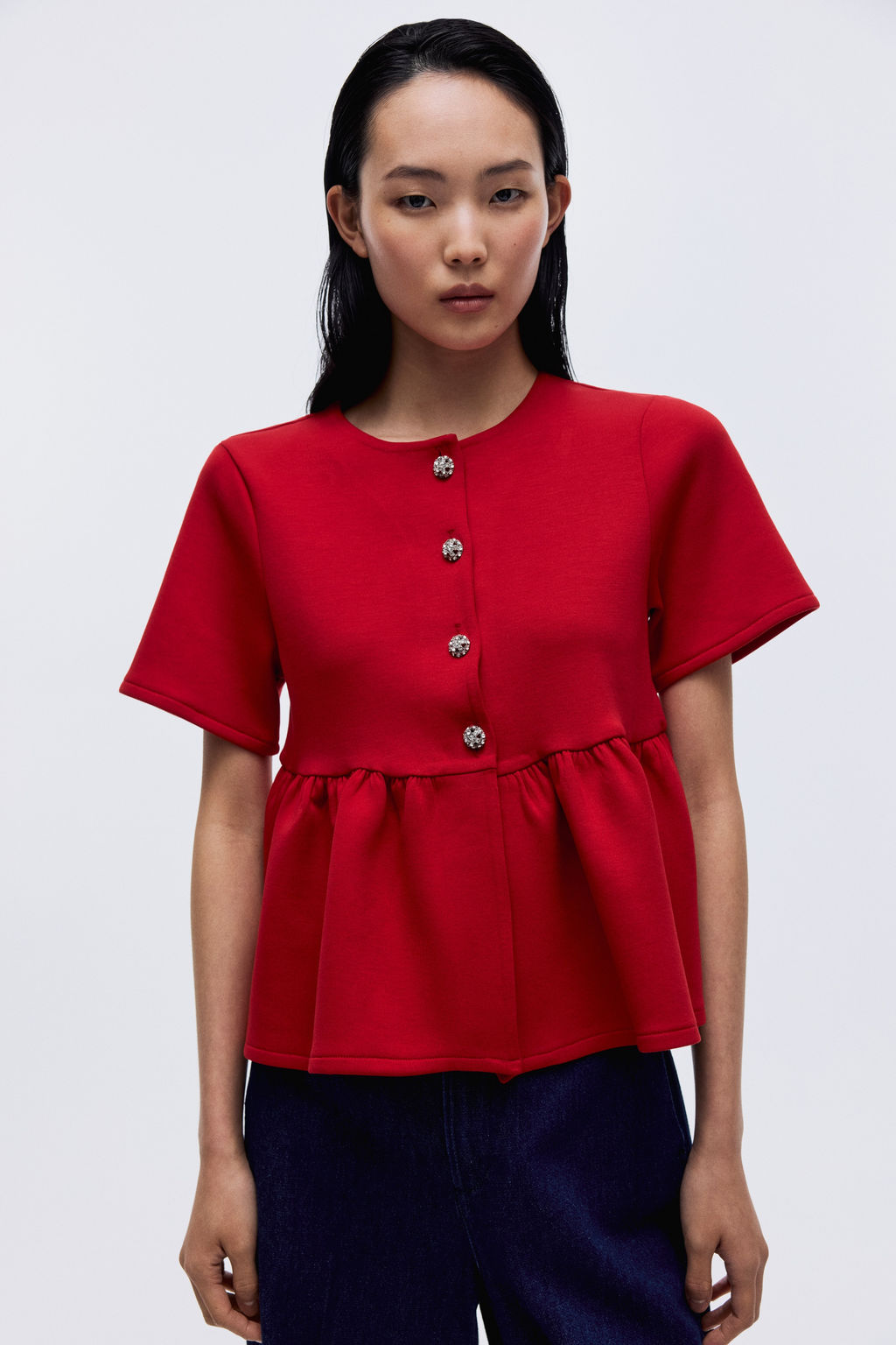 Top con peplum - H&m фото 3