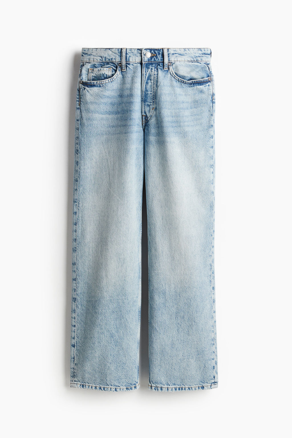 Straight Regular Jeans - H&m фото 2