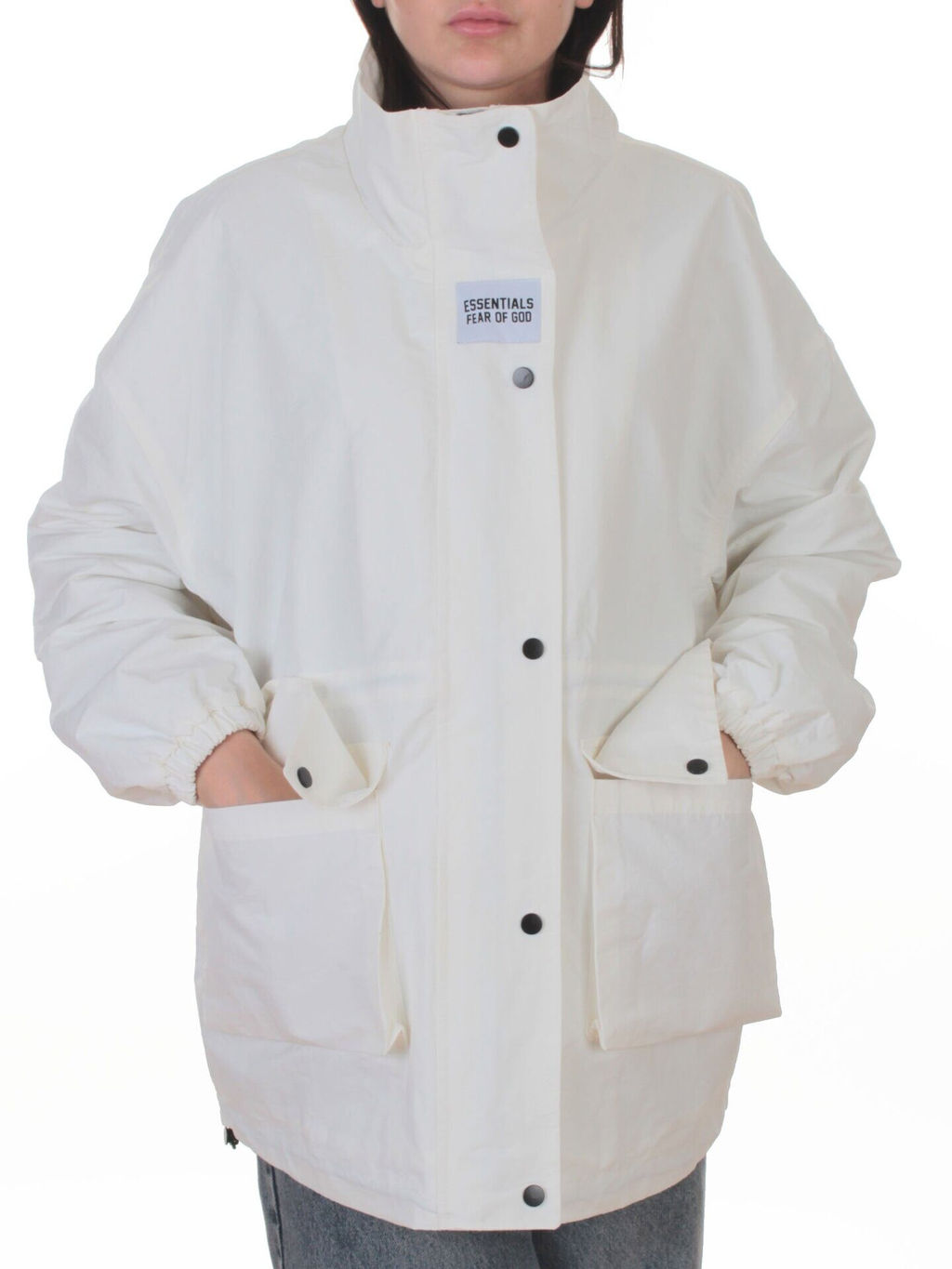 3089 WHITE Куртка демисезонная женская (100 гр. холлофайбер) - Fashion фото 3
