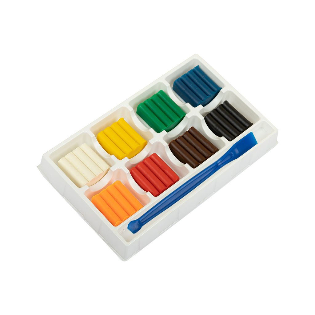 Лео Расти Пластилин восковой LMCW-0108 96 г ( в картонной упаковке ) 8 цв фото 5