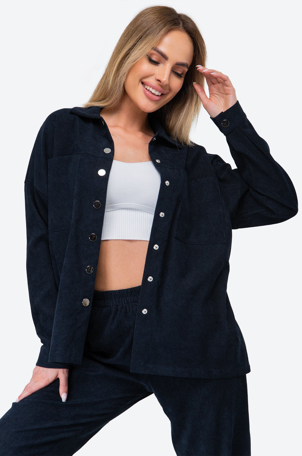 Женский вельветовый костюм Happy Fox  фото 10