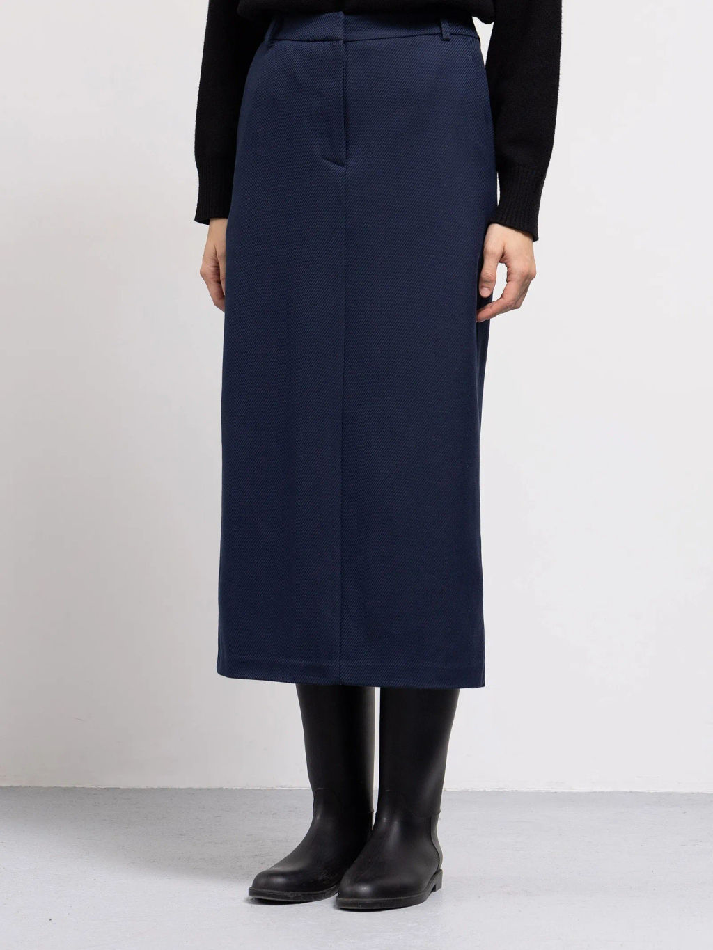 Юбка а-силуэта из 100% вискозы, S1004/charlotte - Emka фото 4