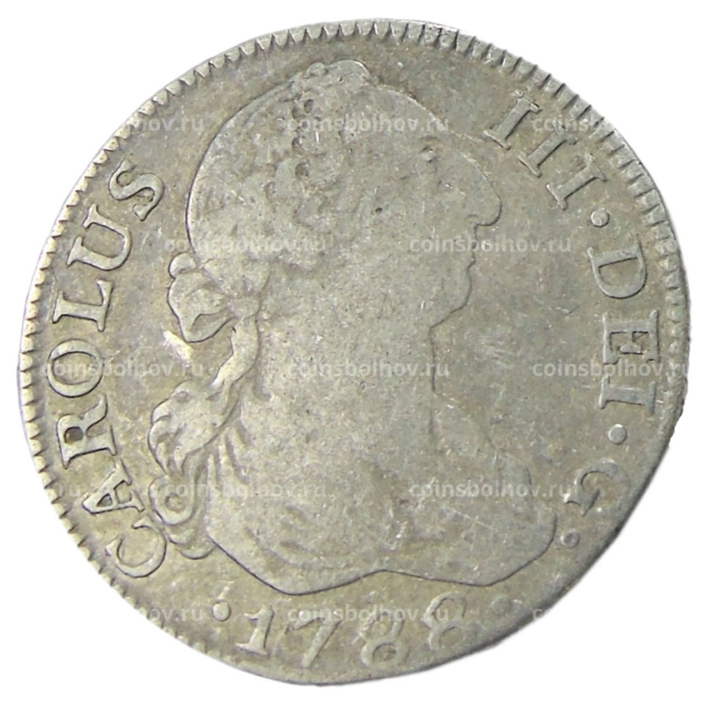 2 реала 1788 года Испания