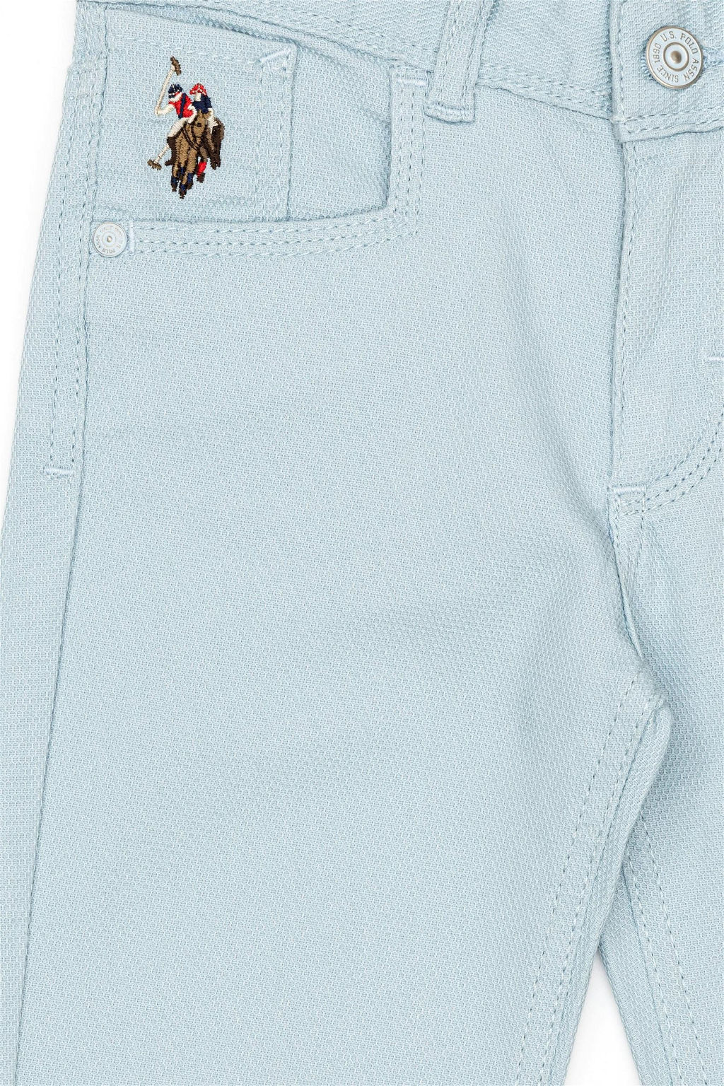 U. S. Polo Assn Светлые брюки из парусины цвета индиго для мальчиков - U.s. polo assn фото 8
