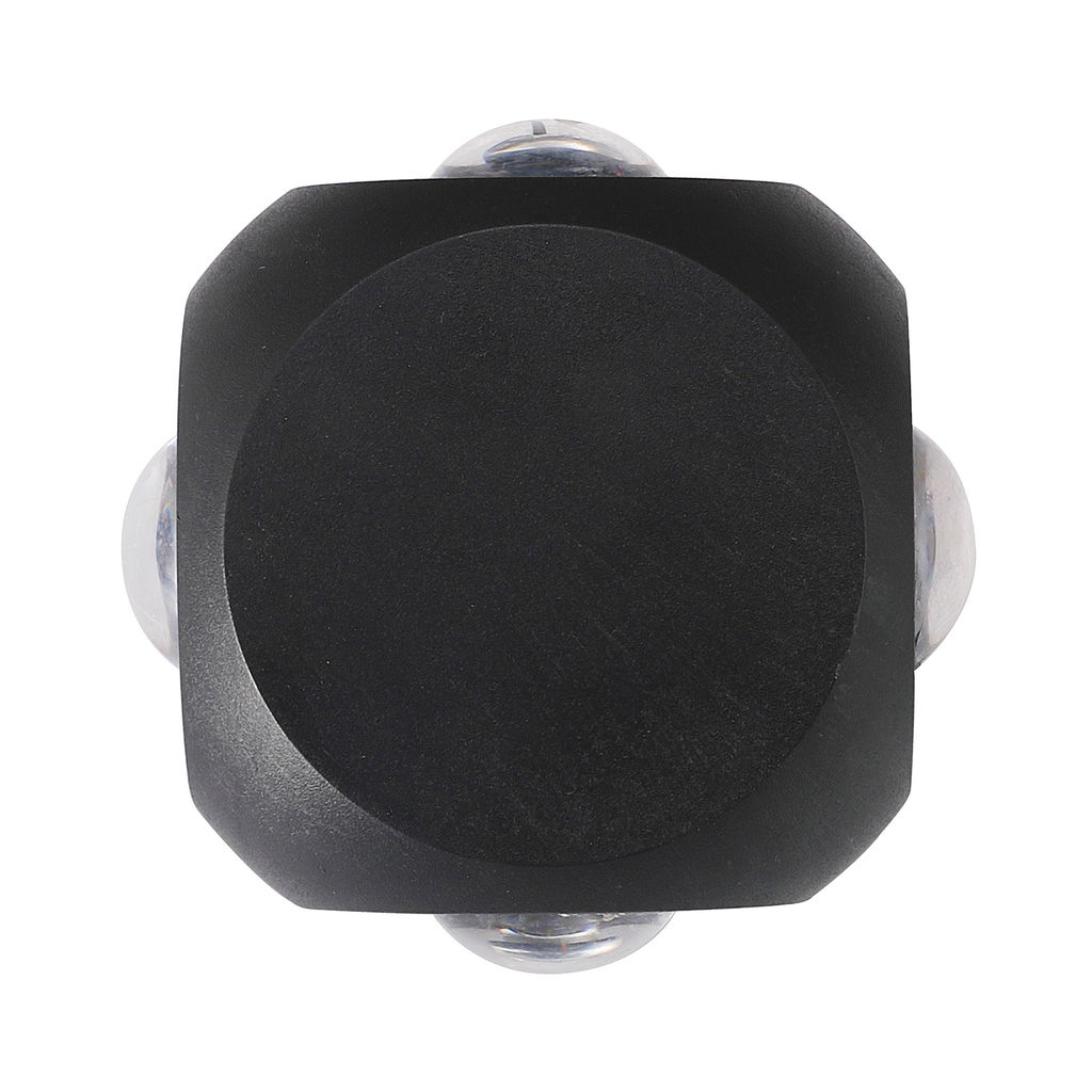 ULU-P30D-4W/4000K IP65 BLACK Светильник светодиодный уличный. Архитектурный накладной. Белый свет (4000K). Корпус черный. TM Uniel