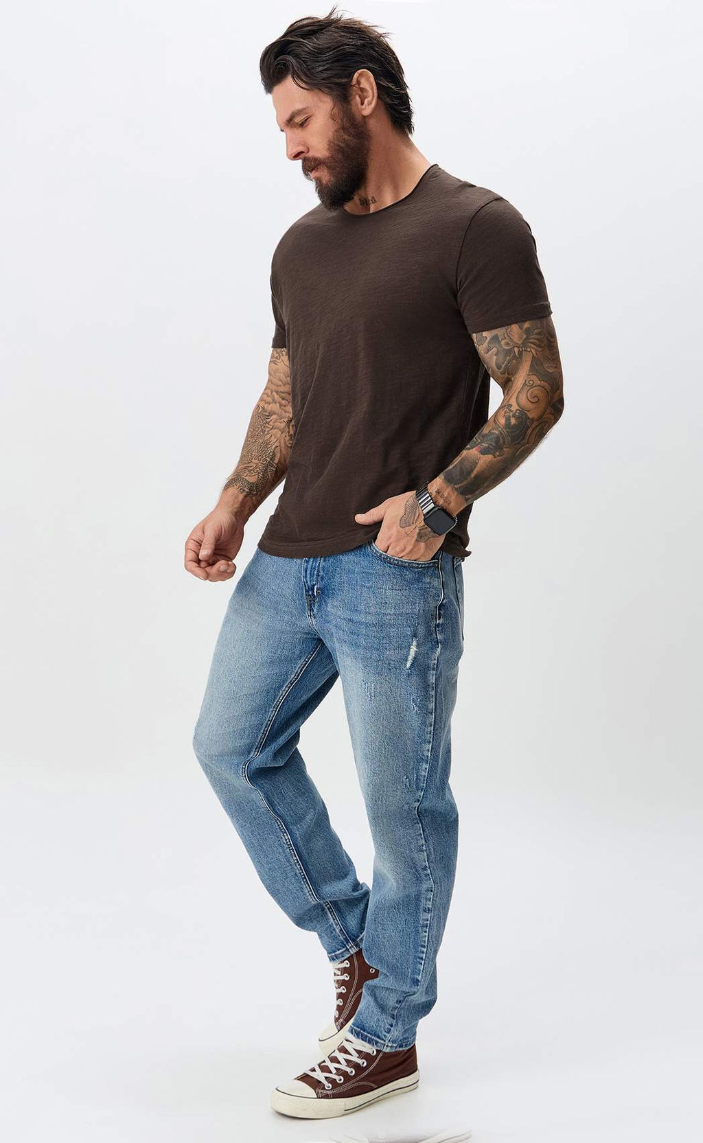 Футболка P411-062 coffee - Primm фото 8