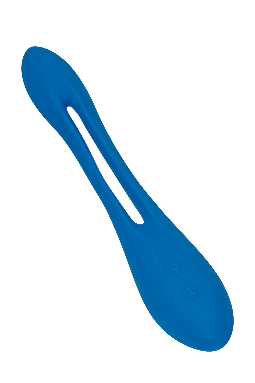 Многофункциональный вибратор для пар Satisfyer Elastic Game, синий  фото 8