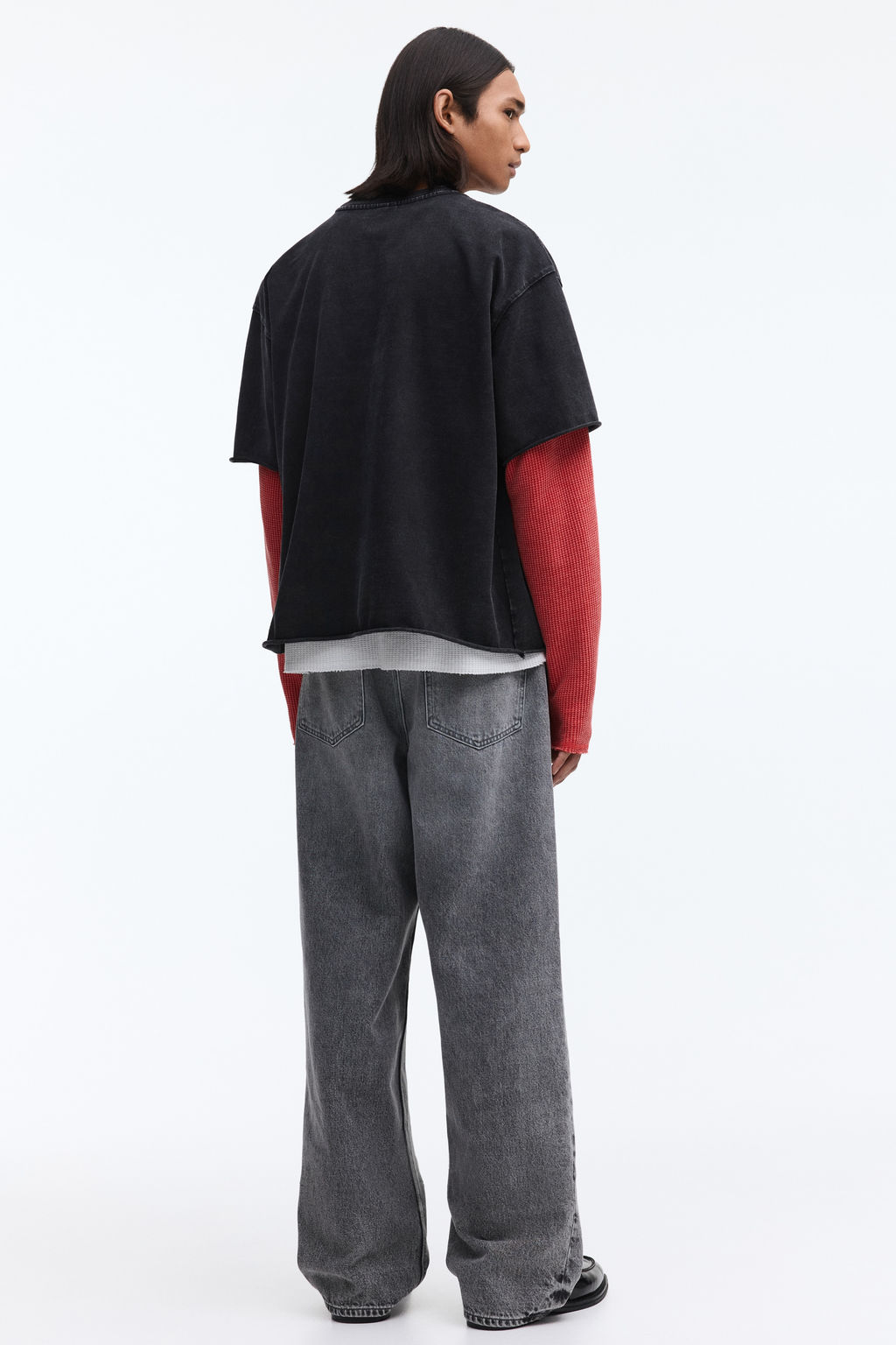 Camiseta boxy Oversized Fit - H&m фото 8