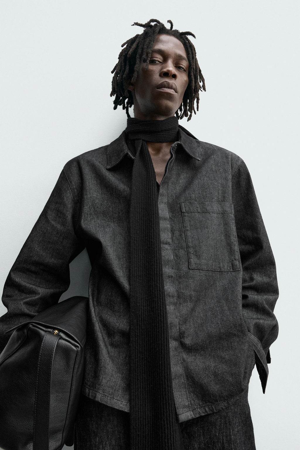 WASHED DENIM SHIRT - Zara фото 5