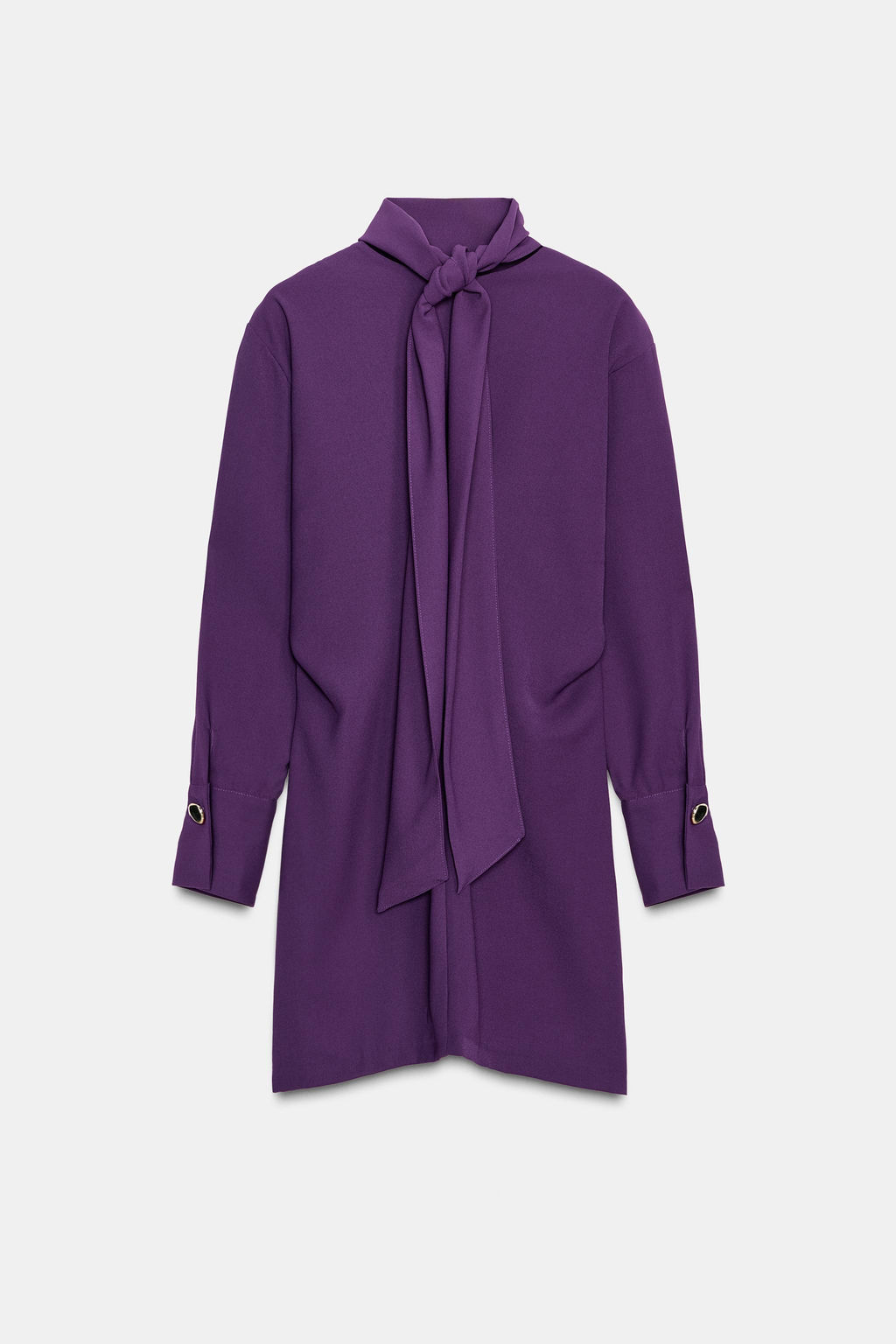 MINI DRESS WITH SCARF - Zara фото 8