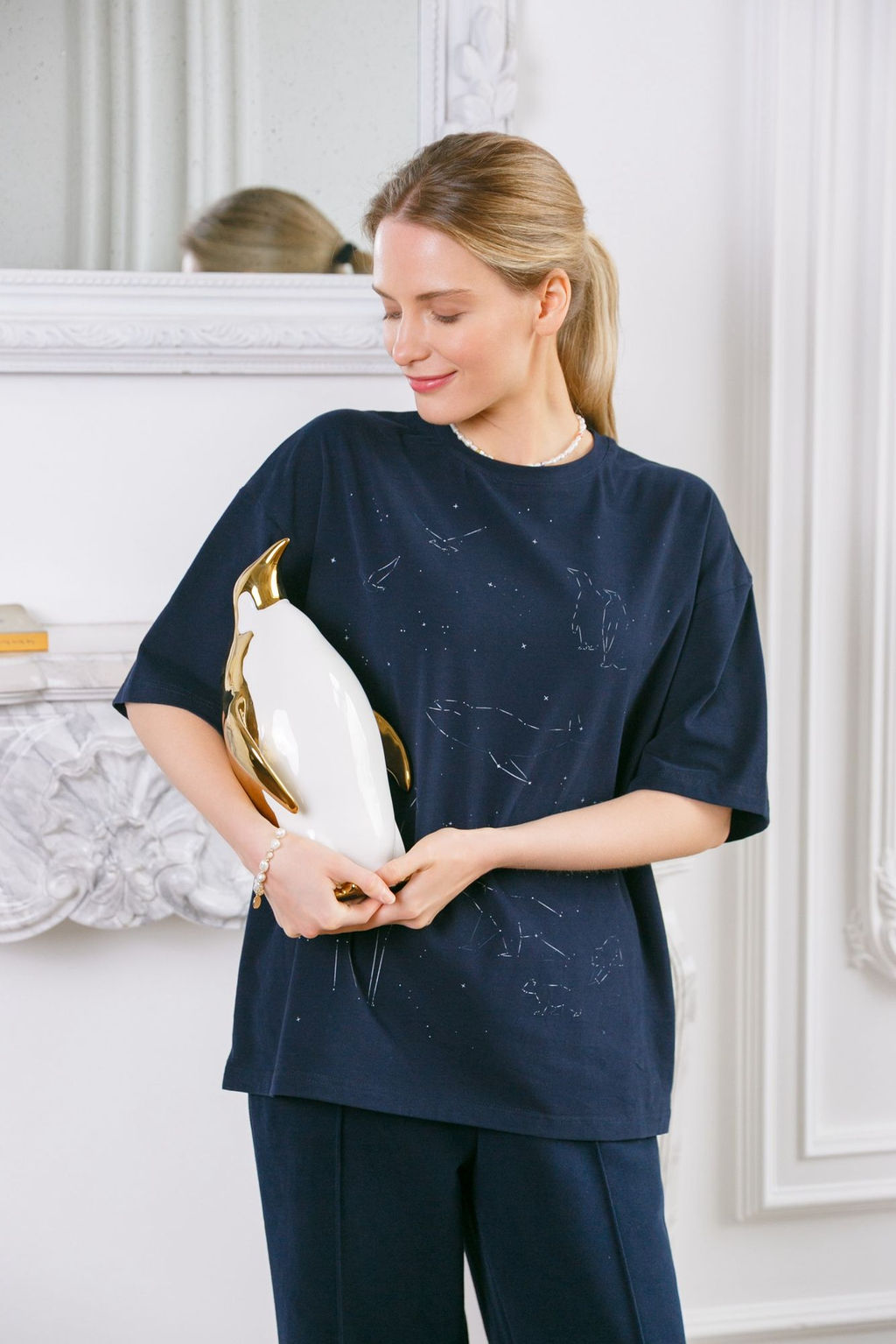 Футболка женская Stars - Captain's mate фото 4