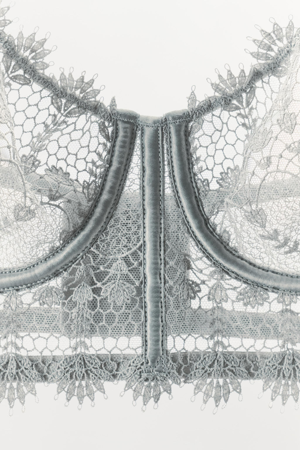 UNDERWIRED GUIPURE BRALETTE - Zara фото 7