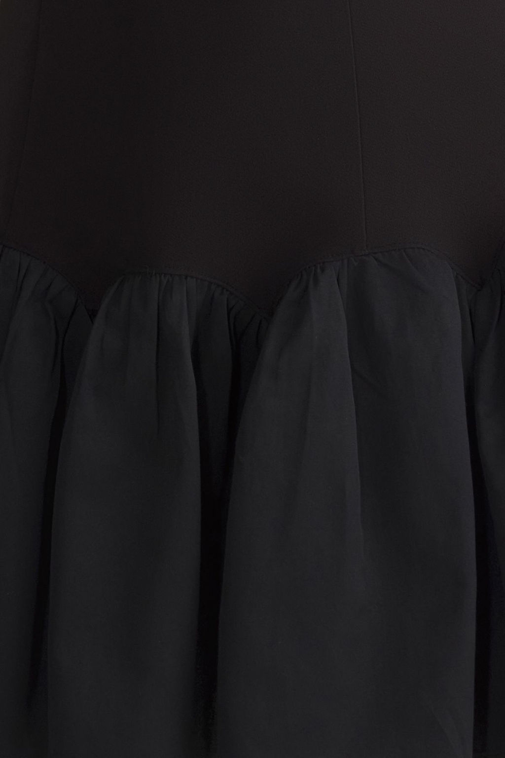 Siyah A-Kesim Carmen Yaka Dokuma K?sa Abiye Gece Mezuniyet Elbisesi TPRSS25EL00139 - Trendyolmilla фото 4