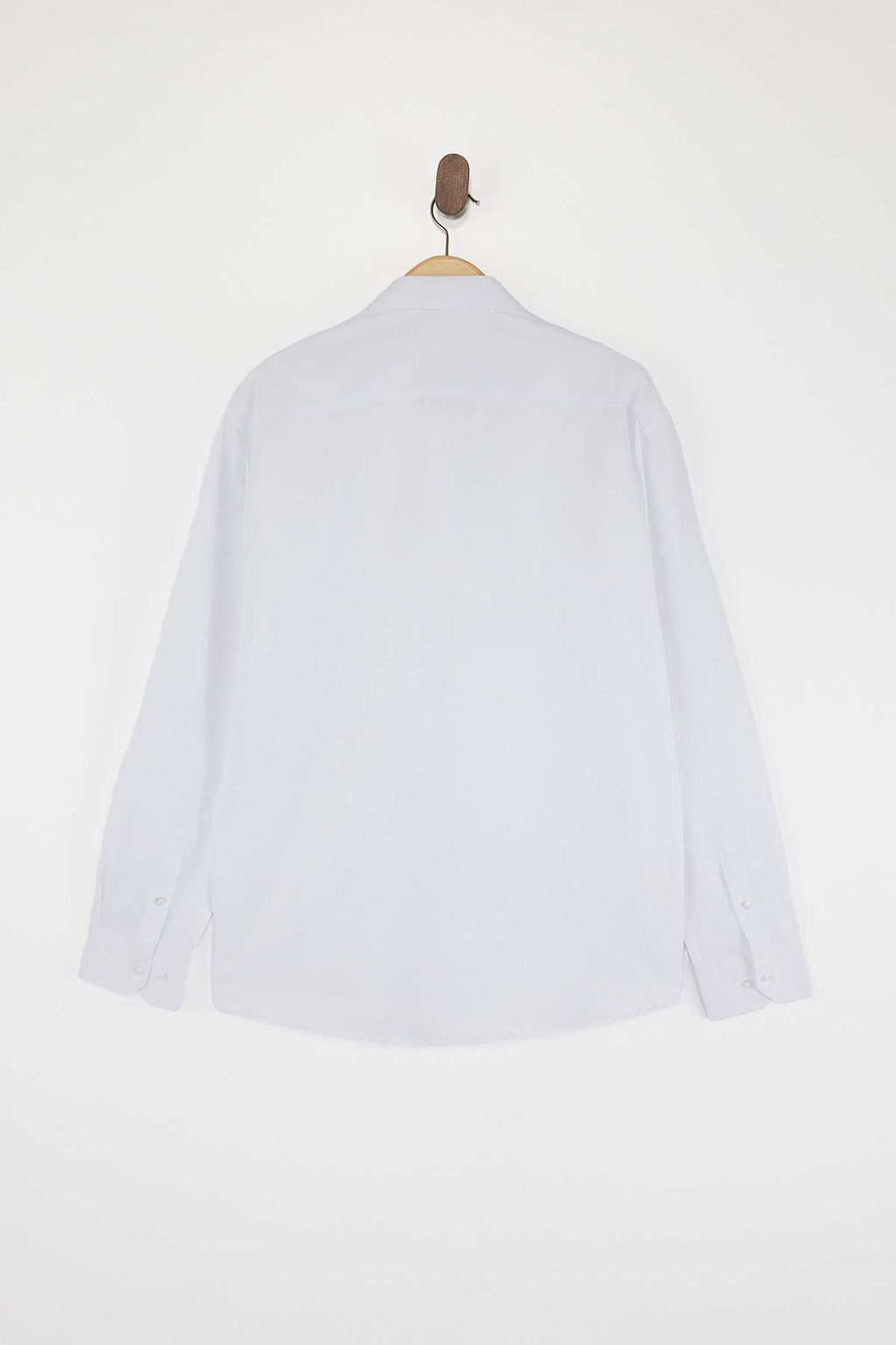 Siyah Fitted Erkek Buyuk Beden Gomlek TMNSS26AX00006 - Trendyolmilla фото 9