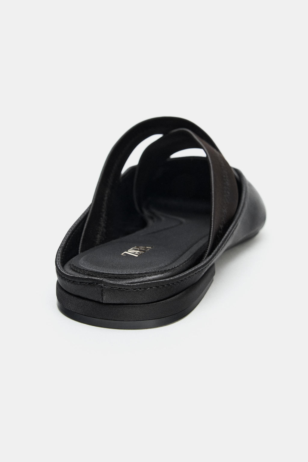 SLINGBACK BALLET FLATS WITH CROSSED ELASTIC STRAPS - Zara фото 5